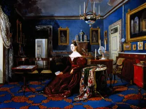 Portrait of Maria Cristina of Savoy, Fine Art Print