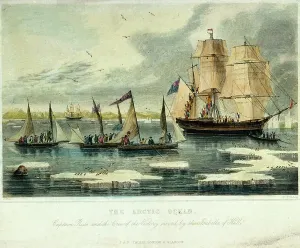 The Arctic Ocean: Captain Ross's Rescue, 1833 Print