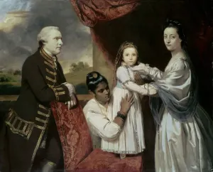 Tysoe Saul Hancock and Family, c.1763-5 Print
