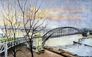 Viaduct Prints: Austerlitz Viaduct Print, 1930