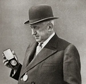 Prints of KWE2956639 Charles Michael Schwab, 1862 - 1939. American steel magnate. Seen here with the Bessemer Gold Medal awarded for 'outstanding services to the steel industry' Industrialist Prints: Charles Schwab Print, a photograph of the American steel magnate