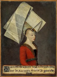 Unknown Artist Prints: French School 15th Century Print of Macee de Leodepard