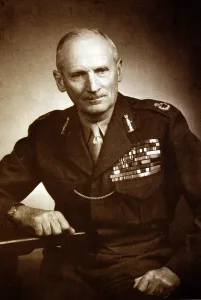 Prints of UIG2602233 Field Marshall Bernard Law Montgomery (1887-1976); (add.info.: Field Marshall Bernard Law Montgomery, 1st Viscount Montgomery of Alamein (1887-1976) who was involved in, amongst others World War I And II Prints: Field Marshal Bernard Law Montgomery Print (1887-1976)