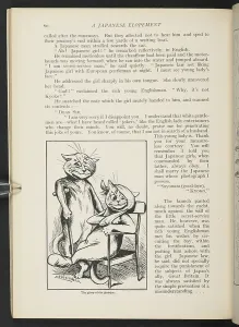 Louis Wain Art Prints: The glory of the aviator, from p.60, Louis Wain Annual, 1912 (litho)