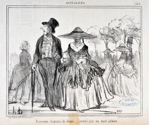 Artwork by Honore Daumier (1808-1879) Charivari date from 1855 Artwork by Honore Daumier (1808-1879) Charivari date from 1855