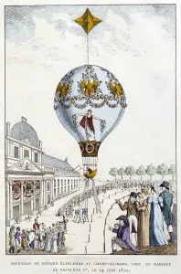 Ascension of Madame de Blanchard to Champs-de-Mars, at the wedding of Napoleon 1st Ascension of Madame de Blanchard to Champs-de-Mars, at the wedding of Napoleon 1st
