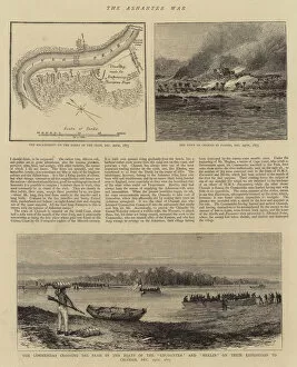 Maps Collection: The Ashantee War (engraving)