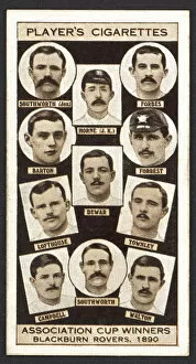 Association Cup Winners, Blackburn Rovers, 1890 (litho)