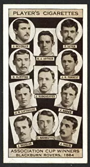 Association Cup Winners, Blackburn Rovers, 1884 (litho)