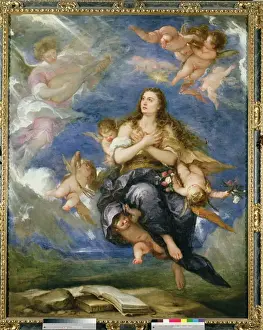 The Assumption of Mary Magdalene (oil on canvas) The Assumption of Mary Magdalene (oil on canvas)