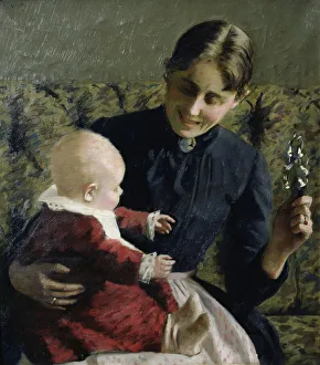 Astrid on Grandmother's Lap, 1890 (oil on canvas) Astrid on Grandmother's Lap, 1890 (oil on canvas)