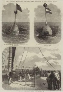 The Atlantic Telegraph Expedition (engraving) The Atlantic Telegraph Expedition (engraving)