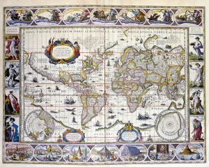 Atlas Willem Janszoon Blaeu (1571 - 1638), 1617 Atlas Willem Janszoon Blaeu (1571 - 1638), 1617