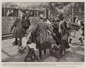 William (after) Small Gallery: The Attempted Assassination of the Prince of Wales at the Railway Station, Brussels (litho)