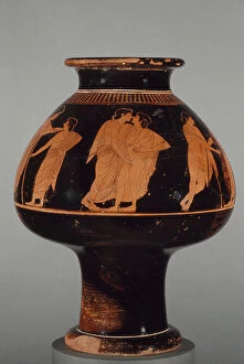 Wines Gallery: Attic Red-Figure Psykter, c.510 B.C (terracotta)