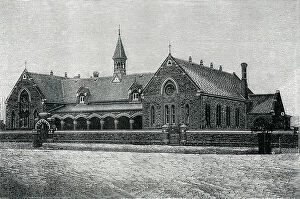 Adelaide Collection: Australia: An Adelaide Public School, c.1885 (engraving)