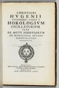 Author's own annotated copy of Horologium oscillatorium sive de motu pendulorum Author's own annotated copy of Horologium oscillatorium sive de motu pendulorum