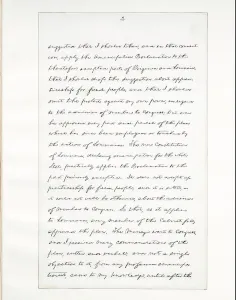 Autograph manuscript of Lincoln's last address as President, delivered in Washinton Autograph manuscript of Lincoln's last address as President, delivered in Washinton