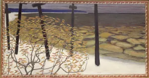 Autumn, the five crosses (oil on canvas) 1902 Autumn, the five crosses (oil on canvas) 1902