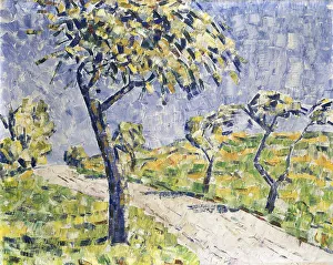 Autumn Landscape; Herbstlandschaft, c.1907 (oil on canvas) Autumn Landscape; Herbstlandschaft, c.1907 (oil on canvas)