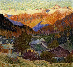 Images Dated 30th August 2012: Autumn Morning (Original), 1908 (oil on canvas)