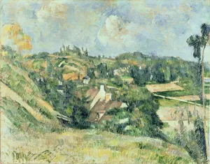 Auvers-sur-Oise, seen from the Val Harme, 1879-82 (oil on canvas) Auvers-sur-Oise, seen from the Val Harme, 1879-82 (oil on canvas)