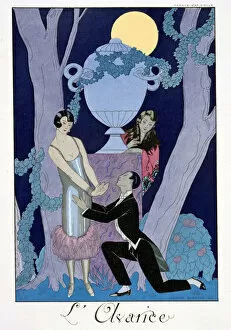 Avarice, 1924 (pochoir print)