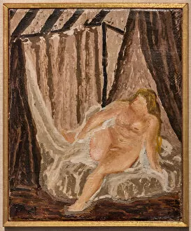 Il Novecento Gallery: Awakening, 1939-40 (oil painting on cardboard)