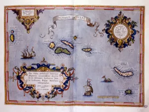 The Azores, according to the Atlas of Ortelius, 1584 The Azores, according to the Atlas of Ortelius, 1584