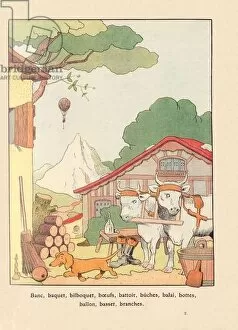 B. RABIER B ALPHABET, 1932 (illustration)