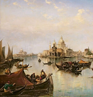 Norman Mills (after) Price Gallery: The Bacino di San Marco, Looking Towards the Mouth of the Grand Canal (detail of 35342)