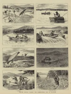 From Bala Lake to Chester in a Canoe (engraving) From Bala Lake to Chester in a Canoe (engraving)