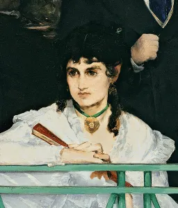The Balcony, 1868-9 (oil on canvas) (detail of 967) The Balcony, 1868-9 (oil on canvas) (detail of 967)