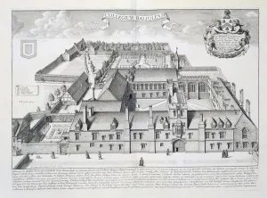 Balliol College, Oxford, from Oxonia Illustrata, published 1675 (engraving) Balliol College, Oxford, from Oxonia Illustrata, published 1675 (engraving)