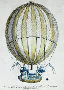 The Balloon of Jacques Charles (1746-1823) and Nicholas Robert (1761-1828) used in The Balloon of Jacques Charles (1746-1823) and Nicholas Robert (1761-1828) used in