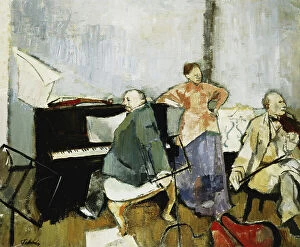 Positive Concepts Gallery: The Band, 1949 (oil on canvas)