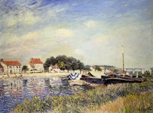 Banks of the Loing at Saint-Mammes; Bords du Loing a Saint-Mammes, 1885 (oil on canvas) Banks of the Loing at Saint-Mammes; Bords du Loing a Saint-Mammes, 1885 (oil on canvas)