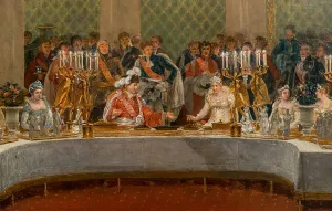 The Banquet for the Marriage of Napoleon Bonaparte (1769-1821 The Banquet for the Marriage of Napoleon Bonaparte (1769-1821