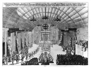 Banquet in the Romer Hall at Frankfurt-am-Main, in honour of the coronation of Charles VI Banquet in the Romer Hall at Frankfurt-am-Main, in honour of the coronation of Charles VI