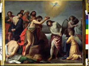 The baptism of Christ The baptism of Christ