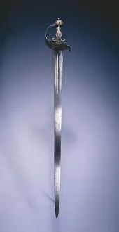 Basket-Hilt Broadsword ('Mortuary Sword'), hilt England c.1640-1650, blade Solingen, Germany Basket-Hilt Broadsword ('Mortuary Sword'), hilt England c.1640-1650, blade Solingen, Germany
