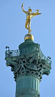 Bastille's Place, July column, Spirit of Freedom, Paris Bastille's Place, July column, Spirit of Freedom, Paris