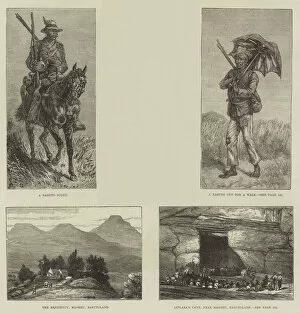 Maseru Collection: The Basuto War (engraving)