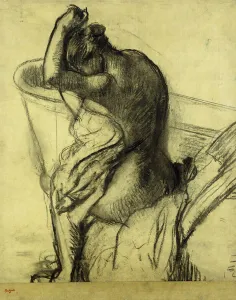 After the Bath; Apres le Bain, 1899 (charcoal on paper) After the Bath; Apres le Bain, 1899 (charcoal on paper)