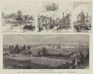 The Bath and West of England Agricultural Society at Maidstone (engraving) The Bath and West of England Agricultural Society at Maidstone (engraving)