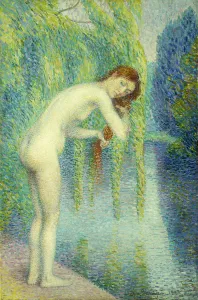Bather Washing her Hair; Baigneuse Se Lave les Cheveux, 1903 (oil on canvas) Bather Washing her Hair; Baigneuse Se Lave les Cheveux, 1903 (oil on canvas)