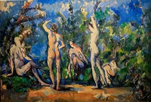 Five Bathers 1900 - 1904 (Oil on Canvas)