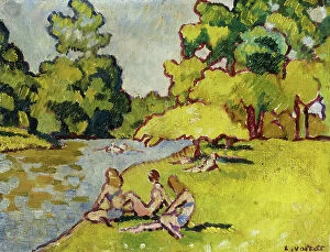 Images Dated 4th May 2011: The Bathers; Les Baigneuses, 1938 (oil on canvas)