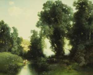 The Bathing Hole, Cuernavaca, Mexico, 1913 (oil on canvas) The Bathing Hole, Cuernavaca, Mexico, 1913 (oil on canvas)