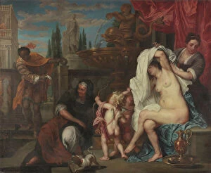 Baroque Style Collection: Bathsheba (oil on canvas)
